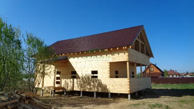 Строительство дома из бруса в Раменском районе с. Марково, фото 23 из 26