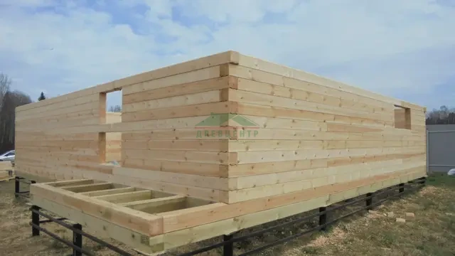 Строительство дома из бруса по проекту ДБ32 в Клинском районе д. Пустые Меленки, фото 8 из 23