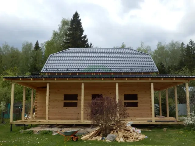 Строительство дома из бруса в Наро Фоминском районе д. Свитино, фото 21 из 24