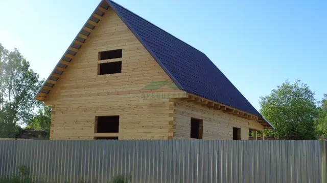 Строительство дома из бруса камерной сушки в Орехово Зуевском районе д. Велино, фото 16 из 17