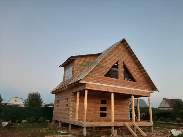 Строительство дома из бруса в Воскресенском районе с. Петровское, фото 19 из 24