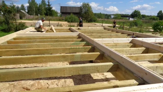 Строительство дома из бруса по проекту ДБ17 в Наро Фоминском районе д. Порядино, фото 7 из 37