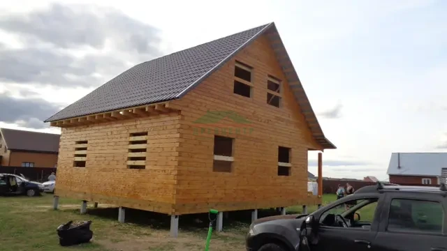 Строительство дома из бруса 8х9 в Ступинском районе д. Кубасово, фото 36 из 37