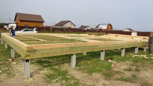 Строительство дома из бруса 8х9 в Ступинском районе д. Кубасово, фото 10 из 37
