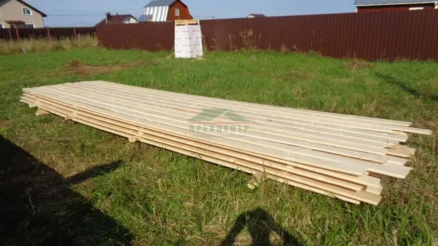 Строительство дома из бруса 8х9 в Ступинском районе д. Кубасово, фото 7 из 37