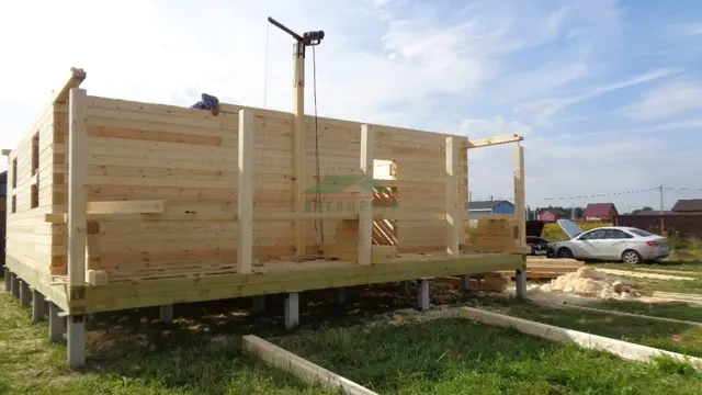 Строительство дома из бруса 8х9 в Ступинском районе д. Кубасово, фото 24 из 37