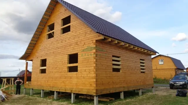 Строительство дома из бруса 8х9 в Ступинском районе д. Кубасово, фото 37 из 37