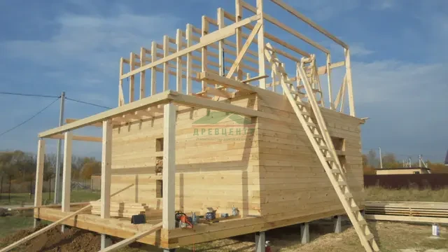 Строительство дома из бруса 6х7 в Тульской области д. Пахомово, фото 15 из 22