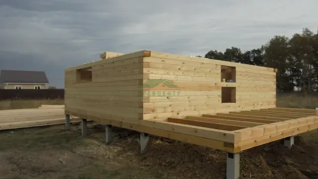Строительство дома из бруса 6х7 в Тульской области д. Пахомово, фото 8 из 22