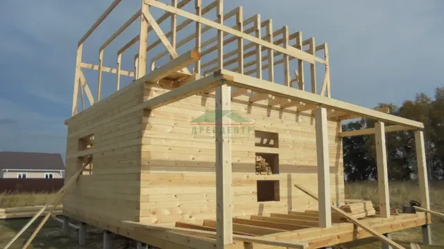 Строительство дома из бруса 6х7 в Тульской области д. Пахомово, фото 17 из 22