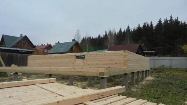 Строительство дома из бруса по проекту ДБ88 в Можайском районе д. Парфенки, фото 7 из 19