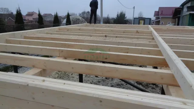 Строительство дома из бруса по проекту ДБ32 в  Дмитровском районе д. Подчерково, фото 7 из 17
