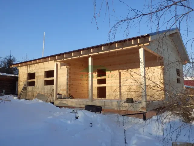 Строительство дома из бруса в Серебряных Прудах, фото 12 из 14