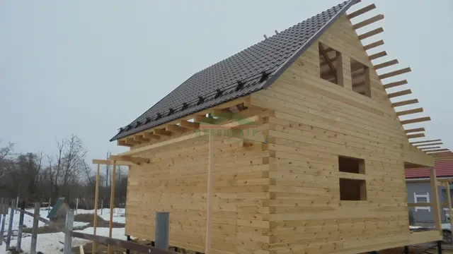 Строительство дома из бруса в Можайском районе КП Речной, фото 15 из 18