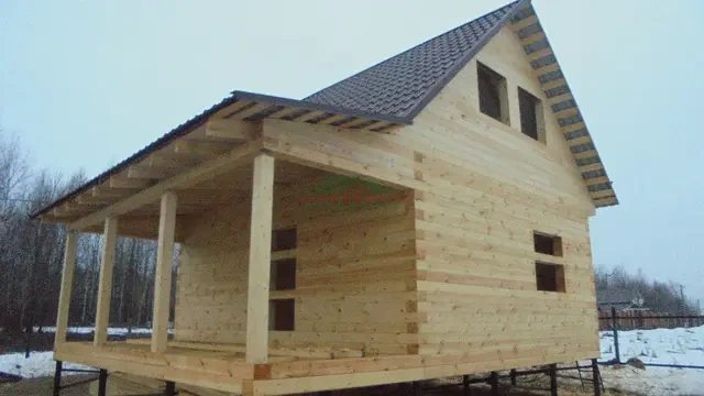 Строительство дома из бруса в Можайском районе КП Речной, фото 18 из 18
