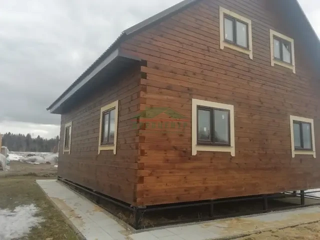 Отделка дома по проекту ДБ32 в Клинском районе, фото 21 из 24