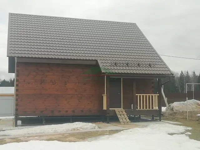 Отделка дома по проекту ДБ32 в Клинском районе, фото 18 из 24