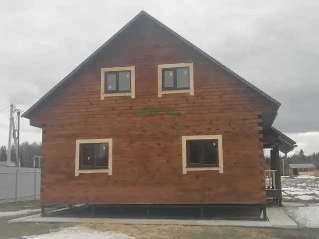 Отделка дома по проекту ДБ32 в Клинском районе, фото 19 из 24
