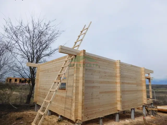 Строительство дома из бруса в Калужской области д. Воровая, фото 17 из 23