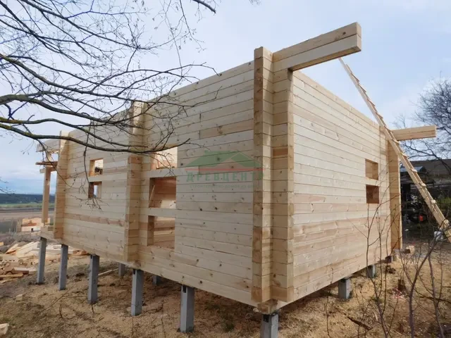 Строительство дома из бруса в Калужской области д. Воровая, фото 18 из 23