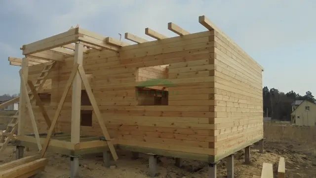 Строительство дома из бруса в Калужской области д. Орехово, фото 12 из 21